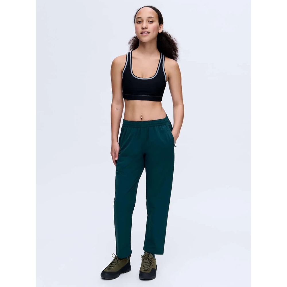 Outdoor Voices RecTrek Pants Womens S Forest Green Crop Length Stretch Cargo